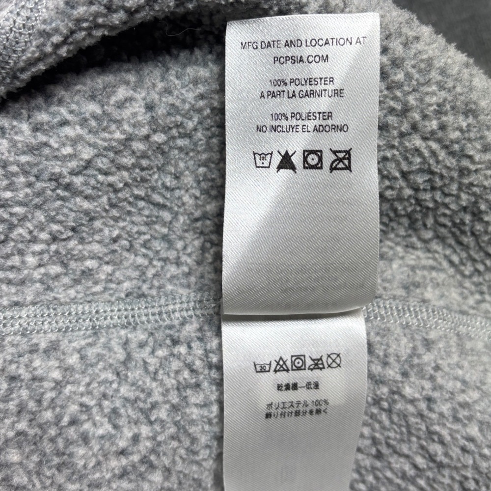 Patagonia Men's Better Sweater® 1/4-Zip Fleece Stonewash Gray Size XXL - Picture 8 of 11